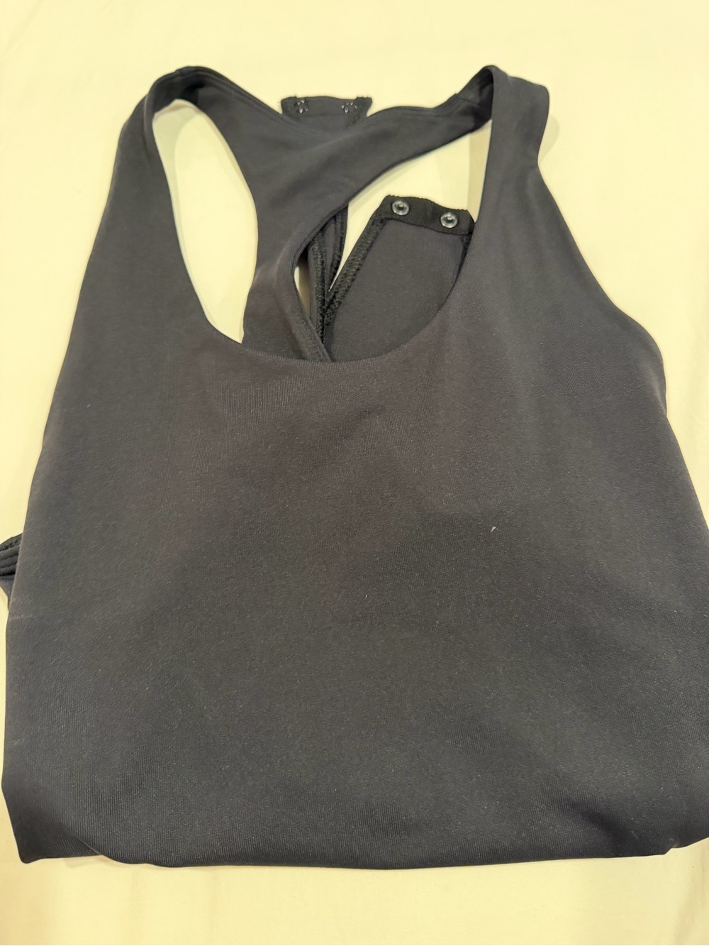Aritzia Racerback Scoop Neck Bodysuit - Black - Picture 7 of 8